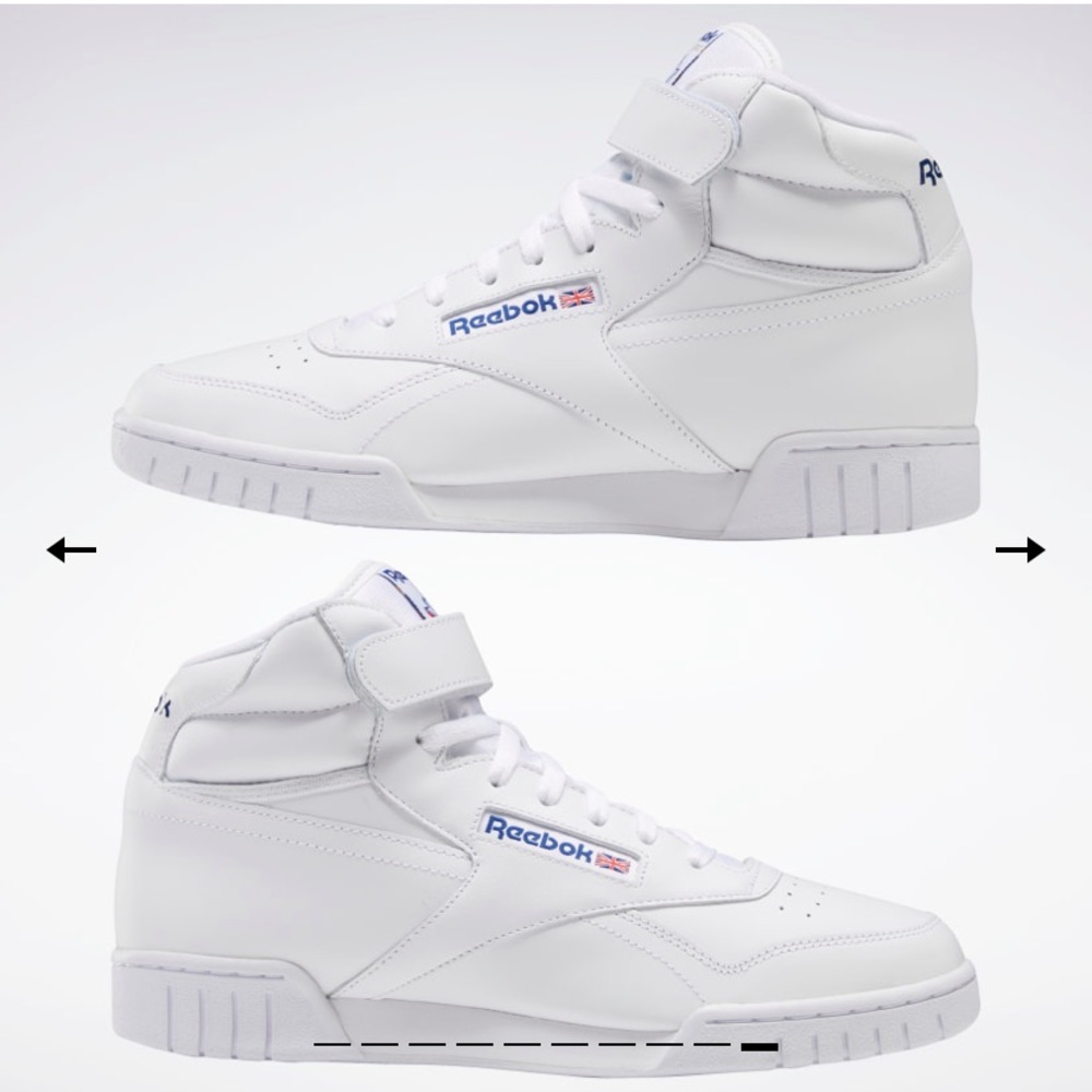 EX O FIT HI REEBOKS (Eddie Munson’s shoes from Stranger Things!!!!) SOLD OUT